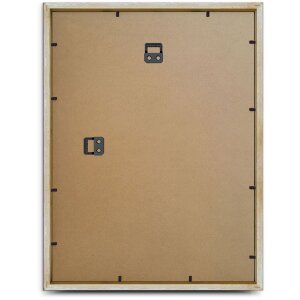 FramesFactory Cadre Photo Bois Finger 29,7x42 cm Noir Plexiglas