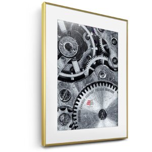 FramesFactory Cadre Photo Aluminium 59,4x84,1 cm Or
