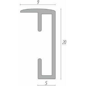 FramesFactory Cadre Photo Aluminium 59,4x84,1 cm Argent