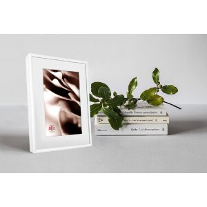 FramesFactory Cadre Photo Aluminium 10x15 cm Blanc