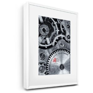 FramesFactory Cadre Photo Aluminium 18x24 cm Blanc