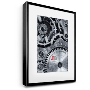 FramesFactory Cadre Photo Aluminium 15x21 cm Noir