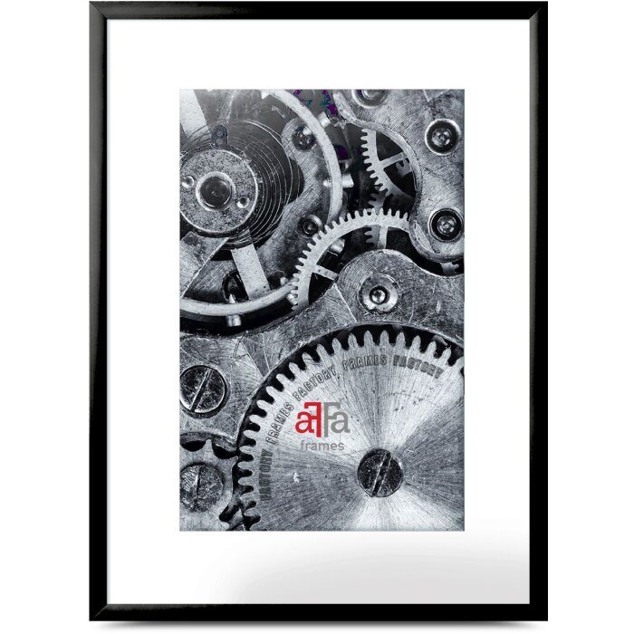 Cadre Photo FramesFactory Aluminium 40x60 cm Noir
