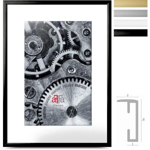 FramesFactory Cadre Photo Aluminium Profil Bloc 10x15...