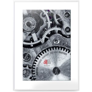 FramesFactory Cadre Photo Aluminium Profil Bloc 10x15 à 70x100 cm