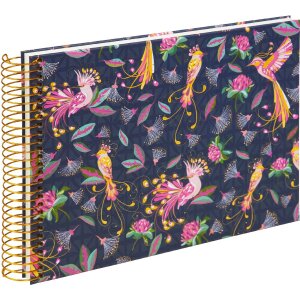 Album Spiralé Tropical Birds Goldbuch 23x17 cm