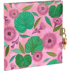 Goldbuch Journal Tropical Leaves rose 16x16 cm