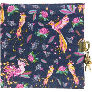 Goldbuch Journal Oiseaux Tropicaux Bleu 16x16 cm - Avec...