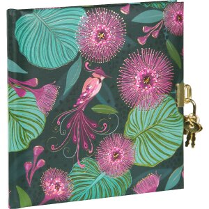 Goldbuch Journal Oiseaux Tropicaux Vert - 96 pages