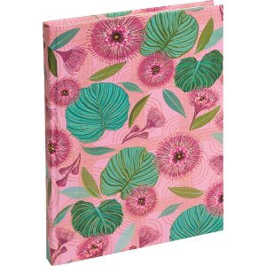 Goldbuch Carnet Tropical Leaves rose 15x22 cm