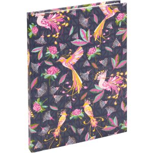 Goldbuch Carnet Oiseaux Tropicaux Bleu 15x22 cm