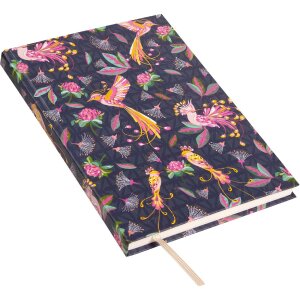 Goldbuch Carnet Oiseaux Tropicaux Bleu 15x22 cm