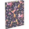 Goldbuch Carnet Oiseaux Tropicaux Bleu 15x22 cm