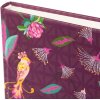 Goldbuch Carnet Oiseaux Tropicaux Prune 15x22 cm