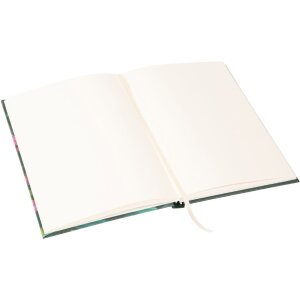 Goldbuch Carnet Feuilles Tropicales vert 15x22 cm