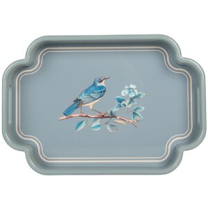 Clayre & Eef 6H2459 Set de 2 Plateaux Décoratifs 46x30/35x24 cm