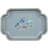 Clayre & Eef 6H2459 Set de 2 Plateaux Décoratifs 46x30/35x24 cm