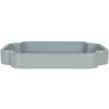 Clayre & Eef 6H2459 Set de 2 Plateaux Décoratifs 46x30/35x24 cm