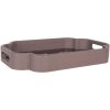Clayre & Eef Set de 2 Plateaux Décoratifs Rose Violet