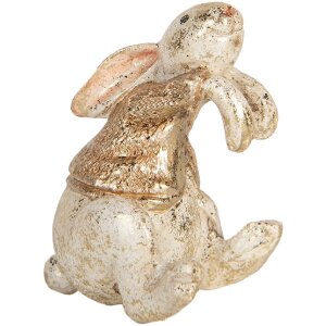 Clayre & Eef Lapin Décoration 6x5x7 cm Beige...