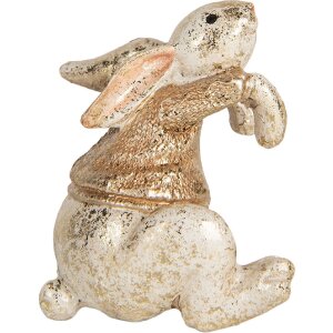 Clayre & Eef Lapin Décoration 6x5x7 cm Beige...