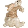 Clayre & Eef Lapin Décoration 6x5x7 cm Beige & Marron