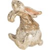 Clayre & Eef Lapin Décoration 6x5x7 cm Beige & Marron