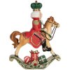 Clayre & Eef 6PR5768 Décoration Casse-Noisette à Cheval Bascule 24x8x31 cm