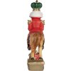 Clayre & Eef 6PR5768 Décoration Casse-Noisette à Cheval Bascule 24x8x31 cm