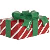 Clayre & Eef 6PR5772 Bougeoir Décoratif Rouge et Vert 13x9x7 cm