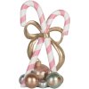 Clayre & Eef Décoration Bâton de Sucre Rose Gold 19x14x30 cm