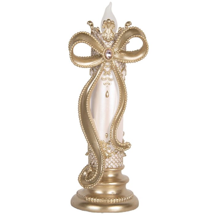 Clayre & Eef 6PR5777 Bougeoir LED Décoratif 13x12x34 cm