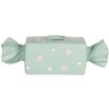 Clayre & Eef 6PR5778BL Support Bougie 14x6x4 cm Bleu & Blanc