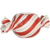 Clayre & Eef Bougeoir 14x7x6 cm Rouge & Blanc Noël