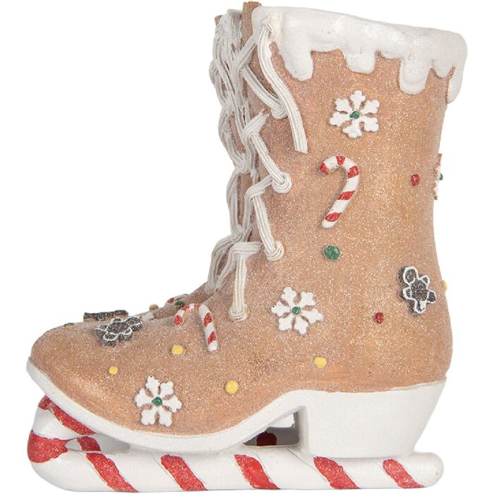 Clayre & Eef 6PR5780 Décoration Patins à glace 19x14x20 cm