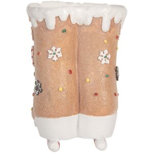 Clayre & Eef 6PR5780 Décoration Patins à glace 19x14x20 cm