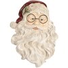 Clayre & Eef Décoration Murale Père Noël 23x5x31 cm