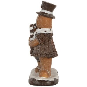 Clayre & Eef Décoration Petit Bonhomme en Pain dÉpices 20x7x17 cm