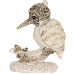 Clayre & Eef Décoration Oiseau 7x6x8 cm