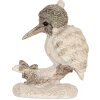 Clayre & Eef Décoration Oiseau 7x6x8 cm