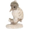 Clayre & Eef Décoration Oiseau 7x6x8 cm