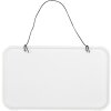 Clayre & Eef 6Y5689 Panneau Texte Décoratif 20x12 cm Blanc