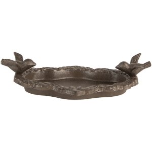 Clayre & Eef 6Y5743 Abreuvoir/Gamelle Oiseaux 24x13x6 cm