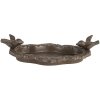 Clayre & Eef 6Y5743 Abreuvoir/Gamelle Oiseaux 24x13x6 cm