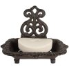Clayre & Eef 6Y5748 Savonnière 15x11x11 cm Style Campagne Fer
