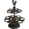 Clayre & Eef 6Y5752 Porte-œufs marron Ø 19x24 cm