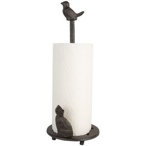 Clayre & Eef 6Y5754 Porte-rouleau Cuisine Ø 14x36 cm