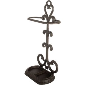 Clayre & Eef 6Y5756 Porte-parapluies 29x15x56 cm Marron