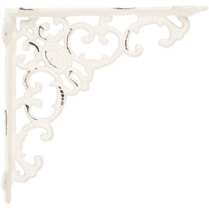 Clayre & Eef 6Y5759 Grille Décorative Blanche...