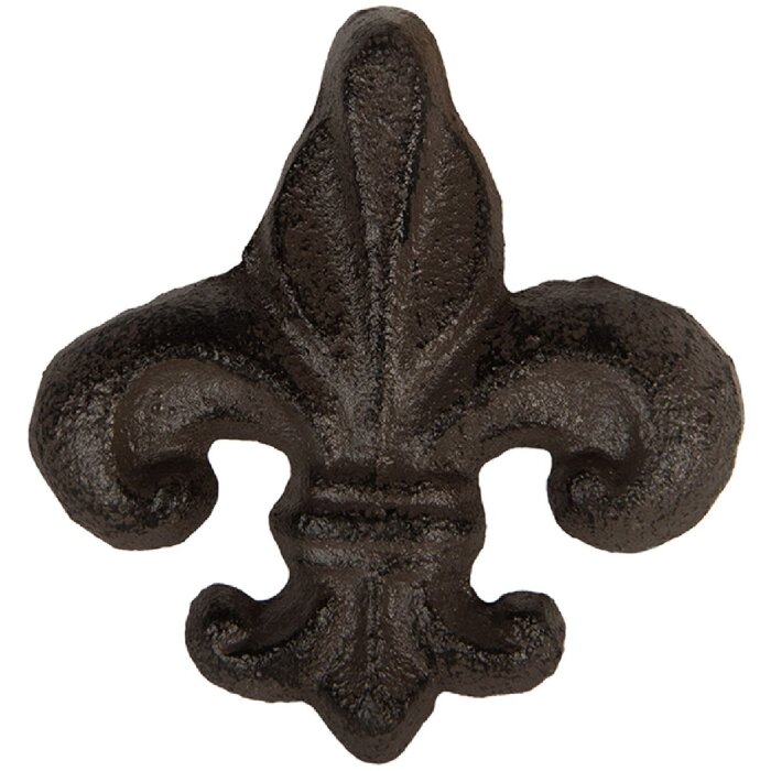 Clayre & Eef 6Y5763 Bouton de porte 7x4x7 cm Marron